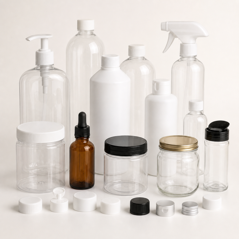 Bottles, Jars & Closures