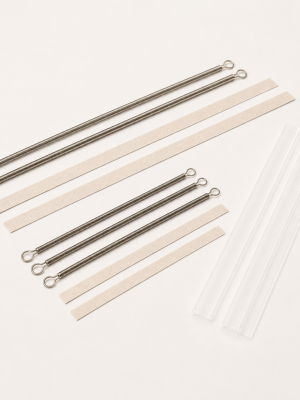 Replacement impulse heat sealer elements with PTFE strips