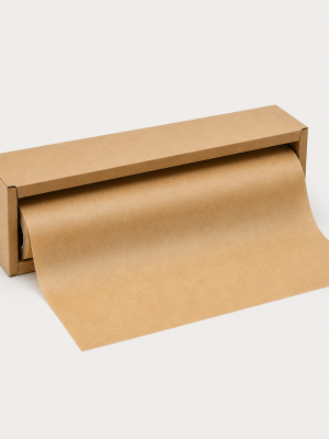 Brown non-stick baking paper roll