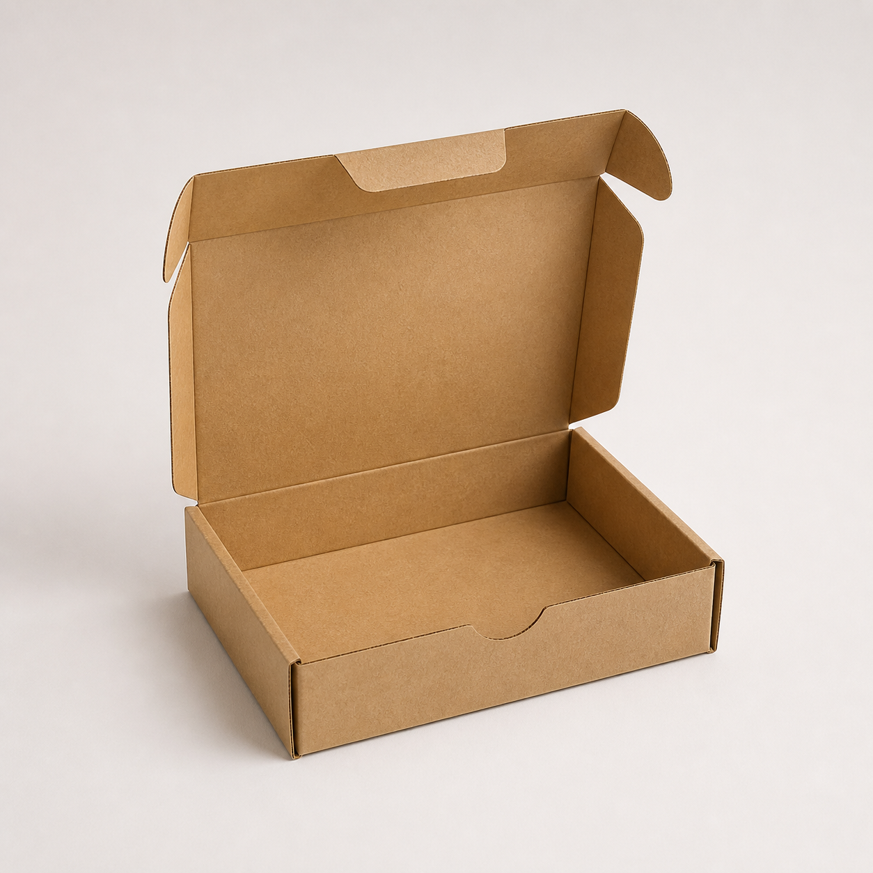 Natural kraft brownie box
